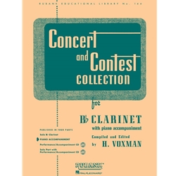 Concert and Contest Collection for Bb Clarinet HL04471630