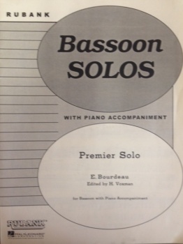 Premier Solo For Bassoon And Piano HL04476934
