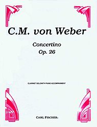 Weber Concertino, Op. 26 CU724