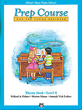 Alfred Basic Piano Prep Theory B 3094